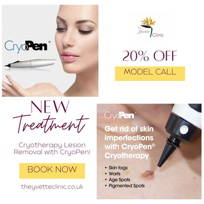 Say Goodbye to Skin Imperfections: Cryotherapy Lesion Removal Now at The Yvette Clinic