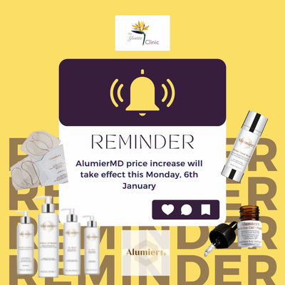 Don’t Miss Out: AlumierMD Price Update Effective January 6th!