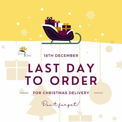 Last Call for Christmas Cheer: Order Your Skincare Delights from The Yvette Clinic by December 18th!