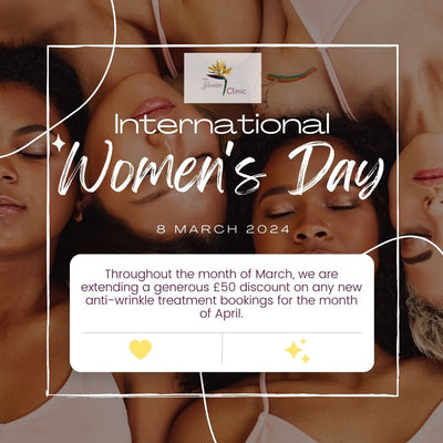 Celebrate International Women's Day with The Yvette Clinic: Exclusive Offer for Anti-Wrinkle Treatments