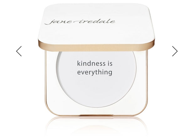 Jane Iredale White refillable Compact powder holder