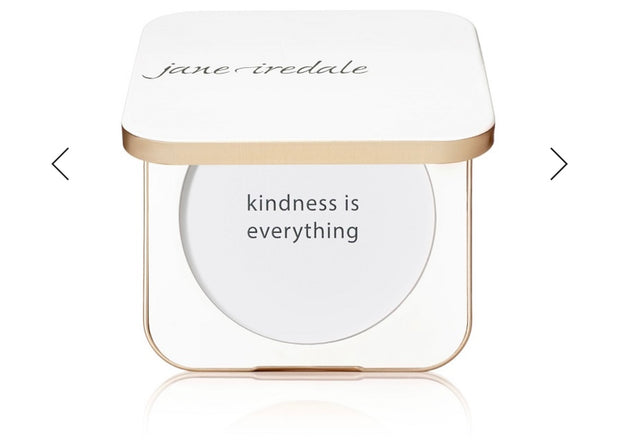 Jane Iredale White refillable Compact powder holder