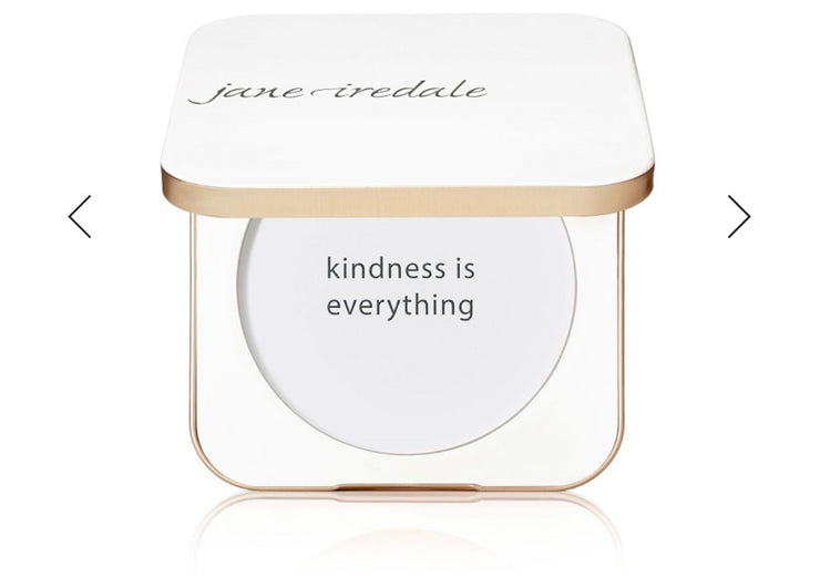 Jane Iredale White refillable Compact powder holder