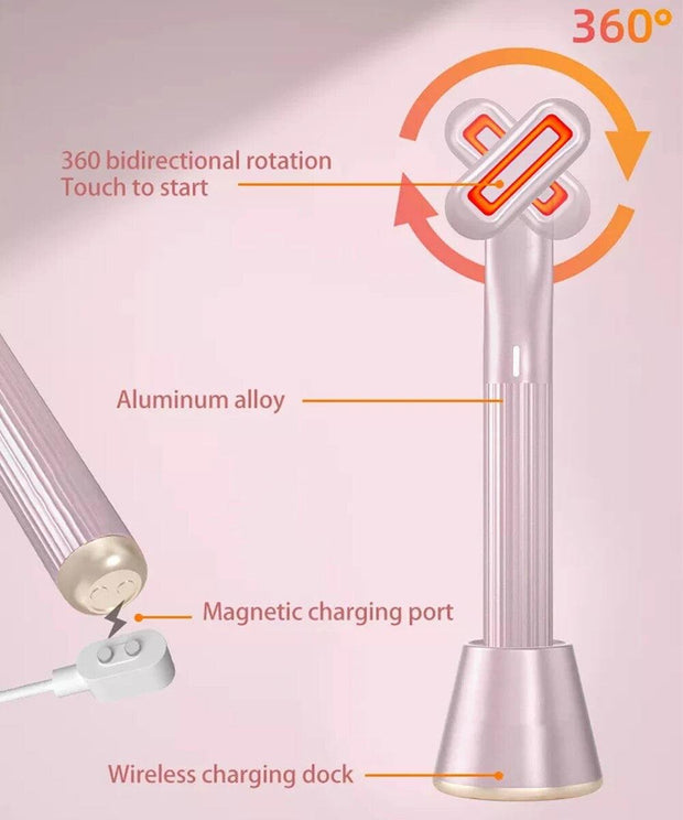 LED photorejuvenation and high frequency massage wand **pre-order** - The Yvette Clinic