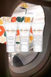 AlumierMD The Yvette Clinic Travel Kit (Sensicalm cleanser, Rescue Balm Pro, Clear Shield SPF42 and travel bag)
