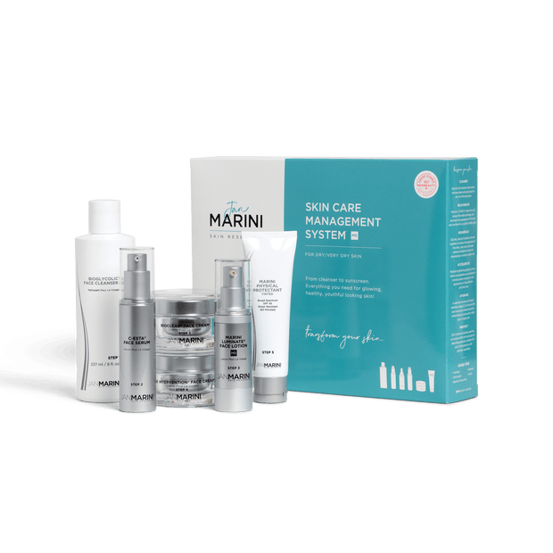 Jan Marini A Skin Care Management System – 6 Product kits including MD Accelerator illuminate face lotion - The Yvette Clinic