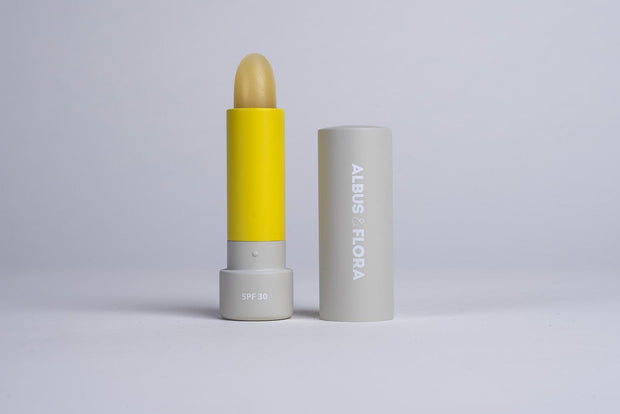 Albus and Flora Lip Balm SPF 30 - Naked flora - The Yvette Clinic